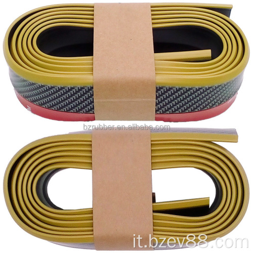 Colore in fibra di carbonio in PVC resistente alla collisione automobilistica